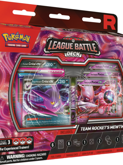 PKM - Pokémon TCG: Team Rocket’s Mewtwo ex League Battle Deck - ESP