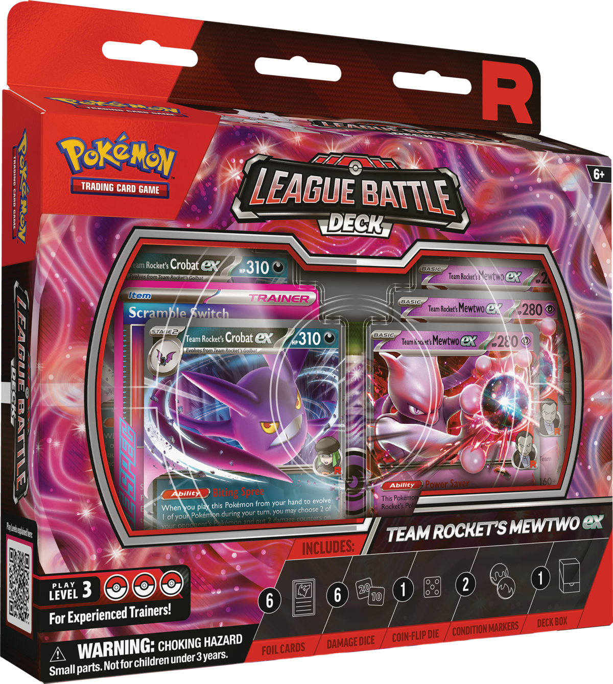 PKM - Pokémon TCG: Team Rocket’s Mewtwo ex League Battle Deck - ESP