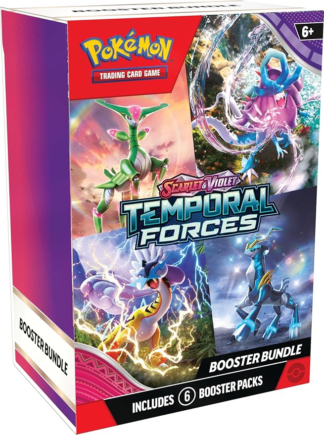 PKM - Pokémon TCG: Scarlet & Violet 5 - "Temporal Forces" Booster Bundle - ENG
