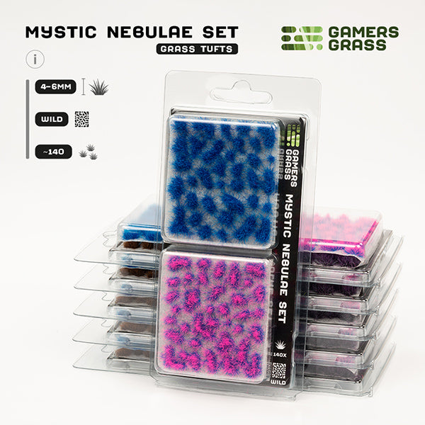 GG - Gamers Grass Tufts: Tuft Sets - Mystic Nebulae Set - Wild