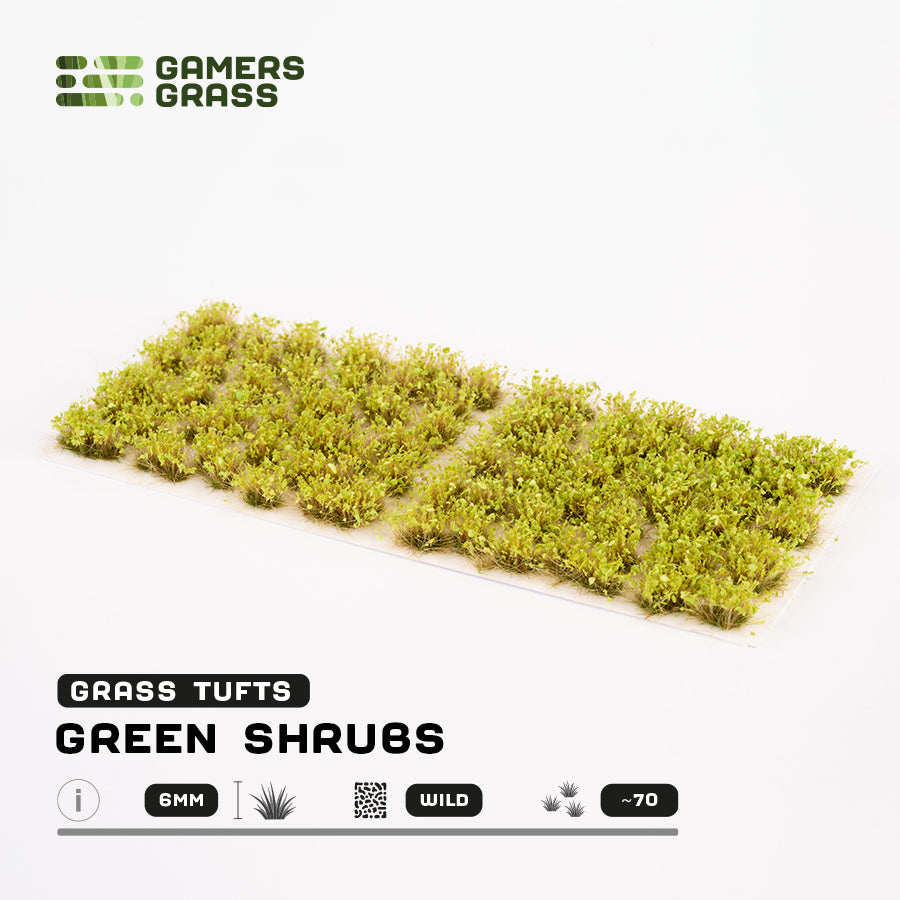 GG - Gamers Grass Tufts: Tufts - Green Shrub - Wild