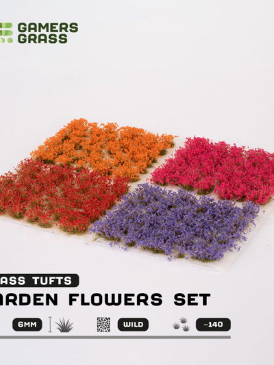 GG - Gamers Grass Tufts: Tuft Sets - Garden Flowers Set - Wild