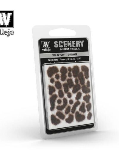 GG - Scenery: Wild Tuft - Brown, Medium (4 mm. / 0,16 in.)
