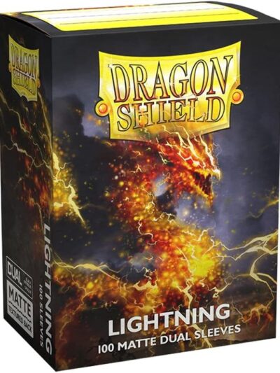 Dragon Shield Sleeves: Standard DUAL - Matte Lightning (100 ct.)
