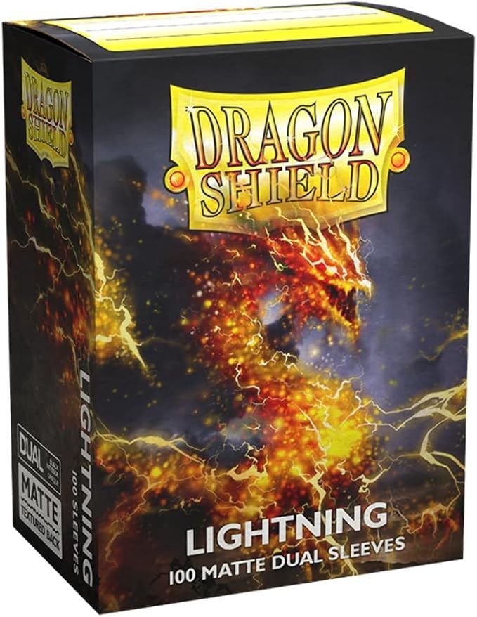 Dragon Shield Sleeves: Standard DUAL - Matte Lightning (100 ct.)