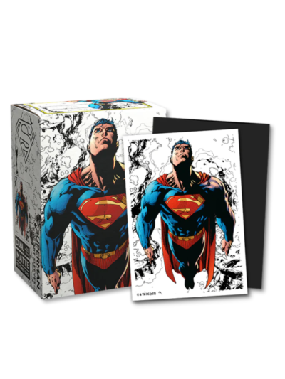 Dragon Shield Sleeves: Standard DUAL- Matte 'Superman Core' Full Color (100 ct.)