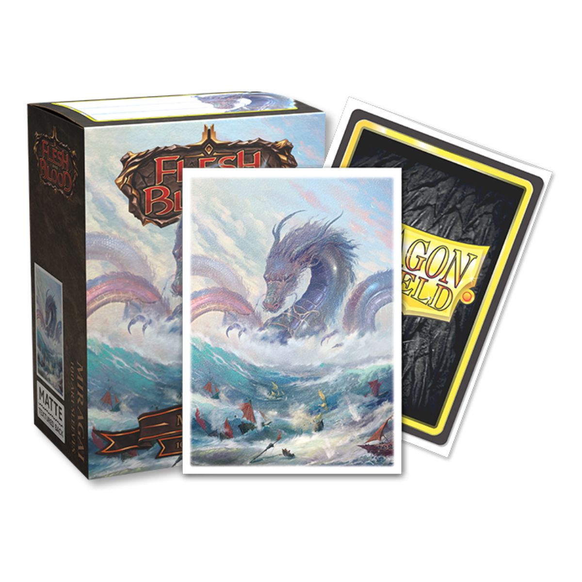 Dragon Shield Sleeves: Standard Matte - Flesh & Blood: Miragai - Art (100 ct.)
