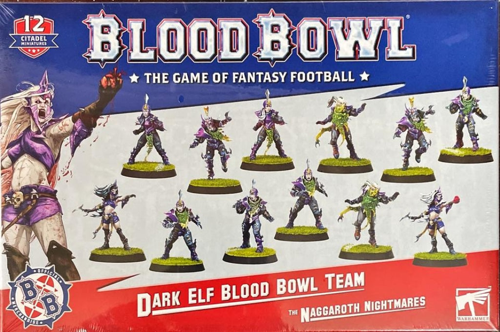 WS - BLOOD BOWL: DARK ELF BLOOD BOWL TEAM – NAGGAROTH NIGHTMARES