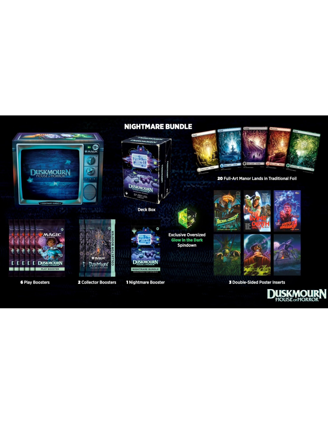 MTG - MTG: Duskmourn Nightmare Bundle - ENG