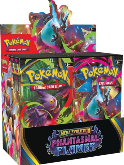 PKM - Pokemon TCG: Mega Evolution 02 Phantasmal Flames- Booster BOX (36 Packs) - ENG