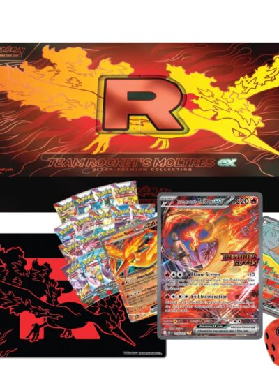 PKM - Pokemon TCG: Team Rocket's Moltres ex Ultra Premium Collection - ENG