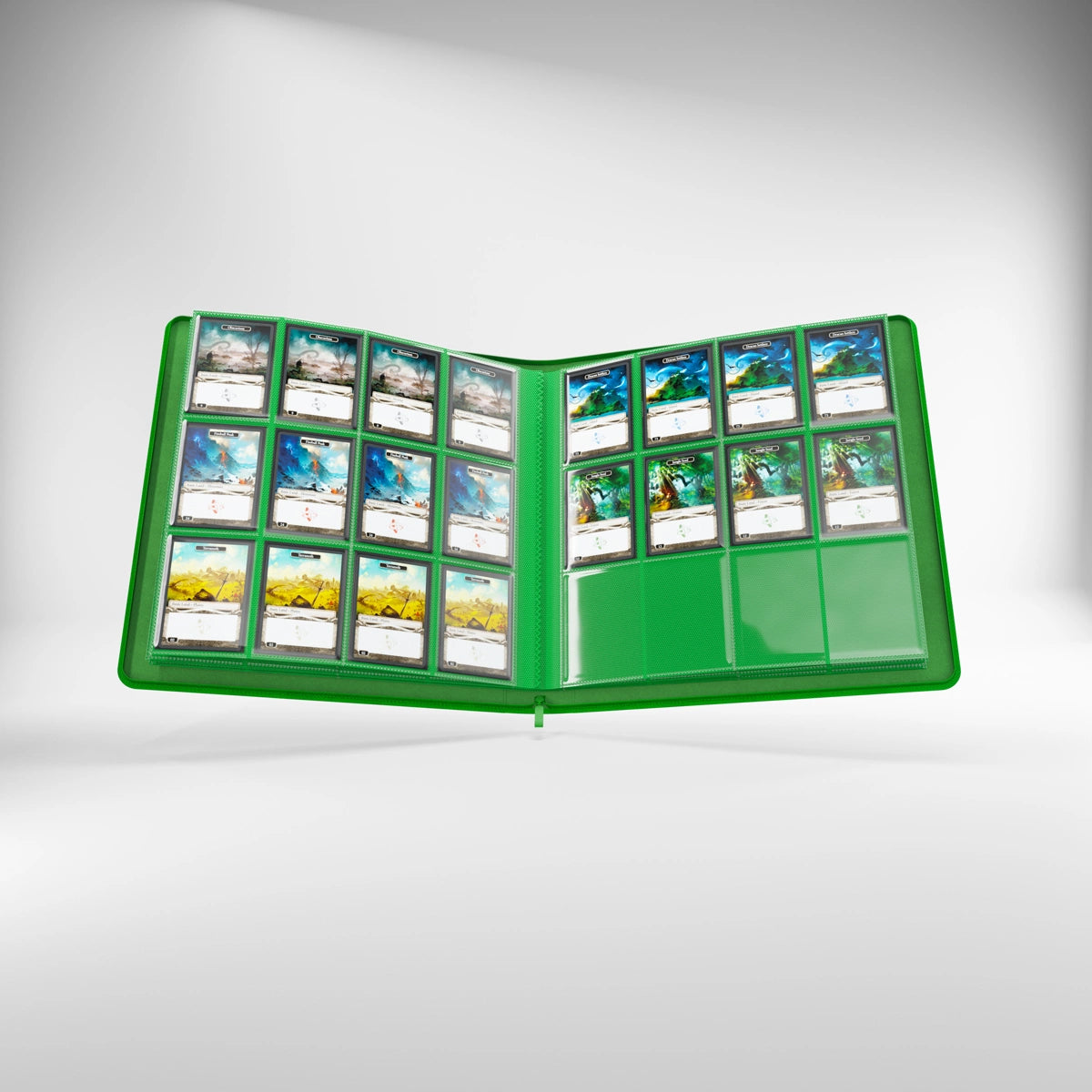 Gamegenic Album 24 Pocket - Zip Up - Green