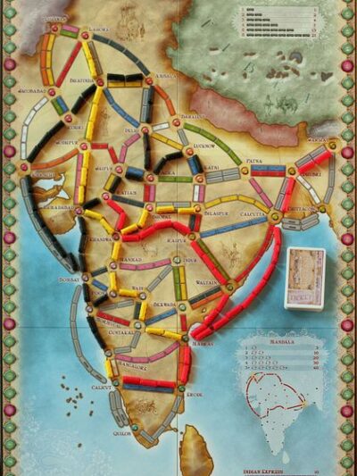 BG - Ticket to Ride Indian Maps - Collection 2 - ENG