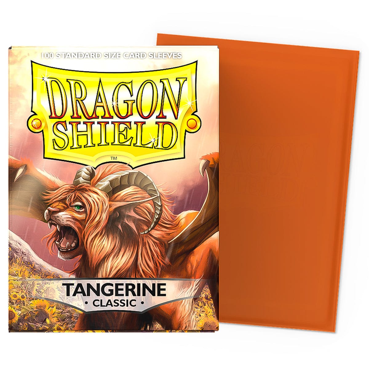 Dragon Shield - Standard Sleeves - Classic - Tangerine 100ct