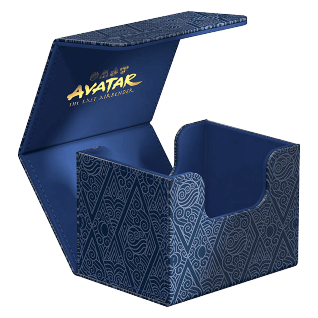 UG - Deck Case: Sidewinder 100+ Standard Xenoskin - MTG: Avatar the Last Airbender - Blue/Black Mana