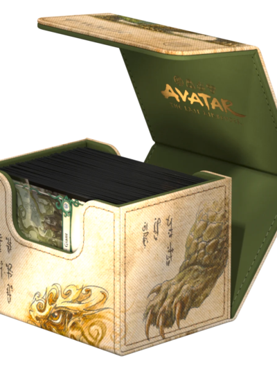 UG - Deck Case: Sidewinder 100+ Standard Xenoskin - MTG: Avatar the Last Airbender - The Lion-Turtle/Koh, the Face Stealer/Badgermole Cub