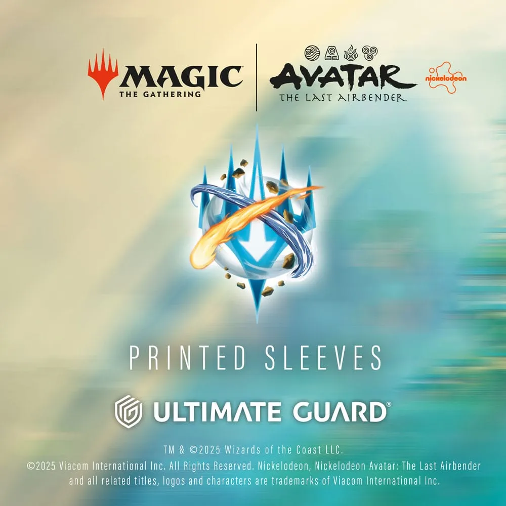 UG - Card Sleeves: MTG Art Sleeves- Avatar The Last Airbender - Appa, Aang's Companion/Momo, Rambunctious Rascal