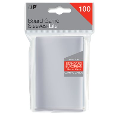 AT - Board Game Sleeves Clear: LARGE 59 x 92 (100)