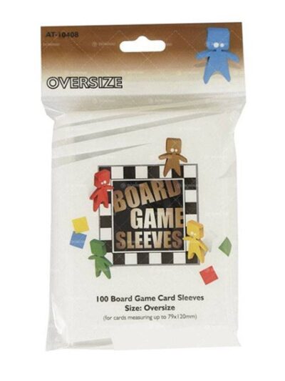 AT - Board Game Sleeves Clear OVERSIZED 79 x 120 (100)