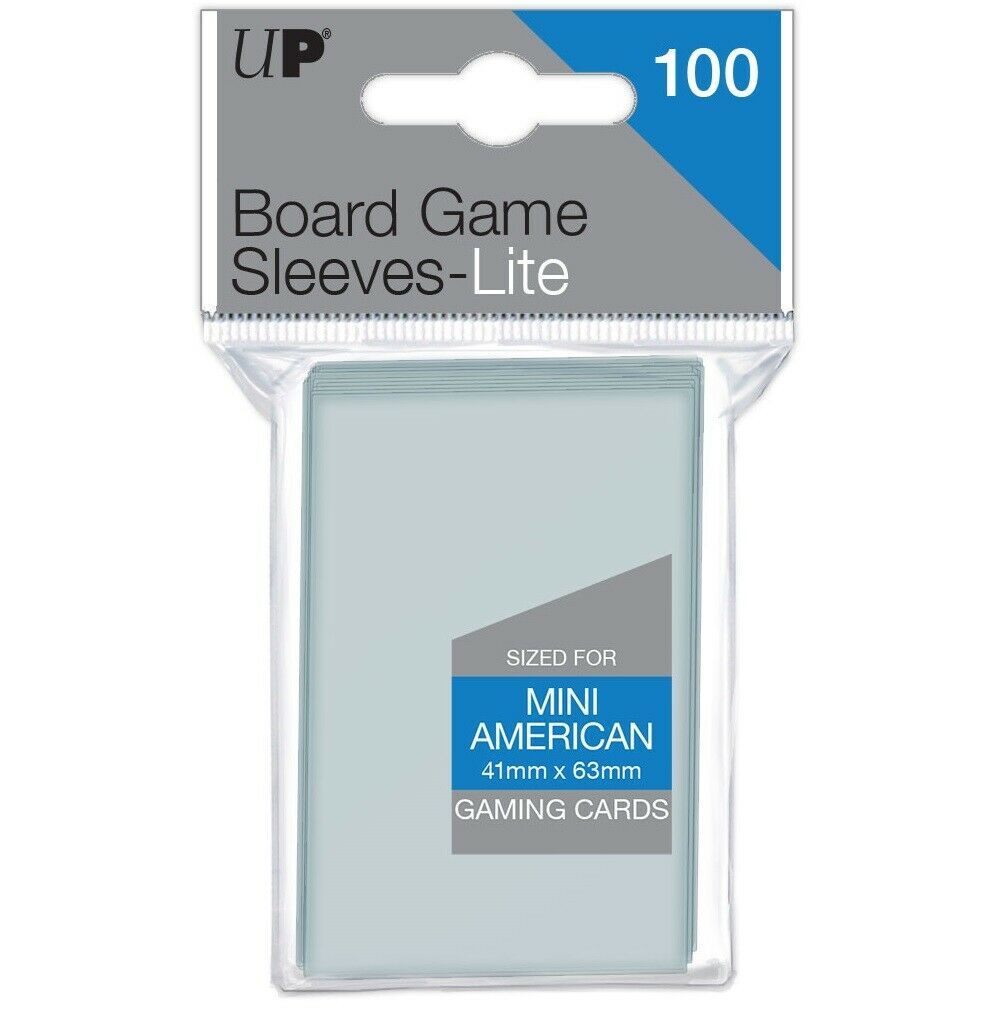 AT - Board Game Sleeves Clear: MINI 41 x 63 (100)