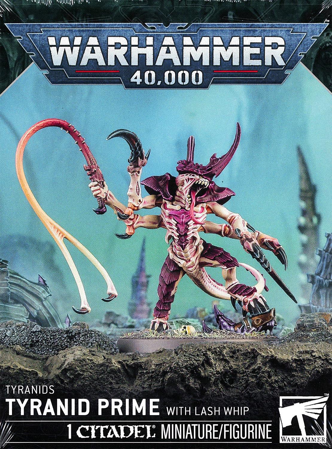 WS - Warhammer 40K - TYRANIDS: TYRANID PRIME WITH LASH WHIP