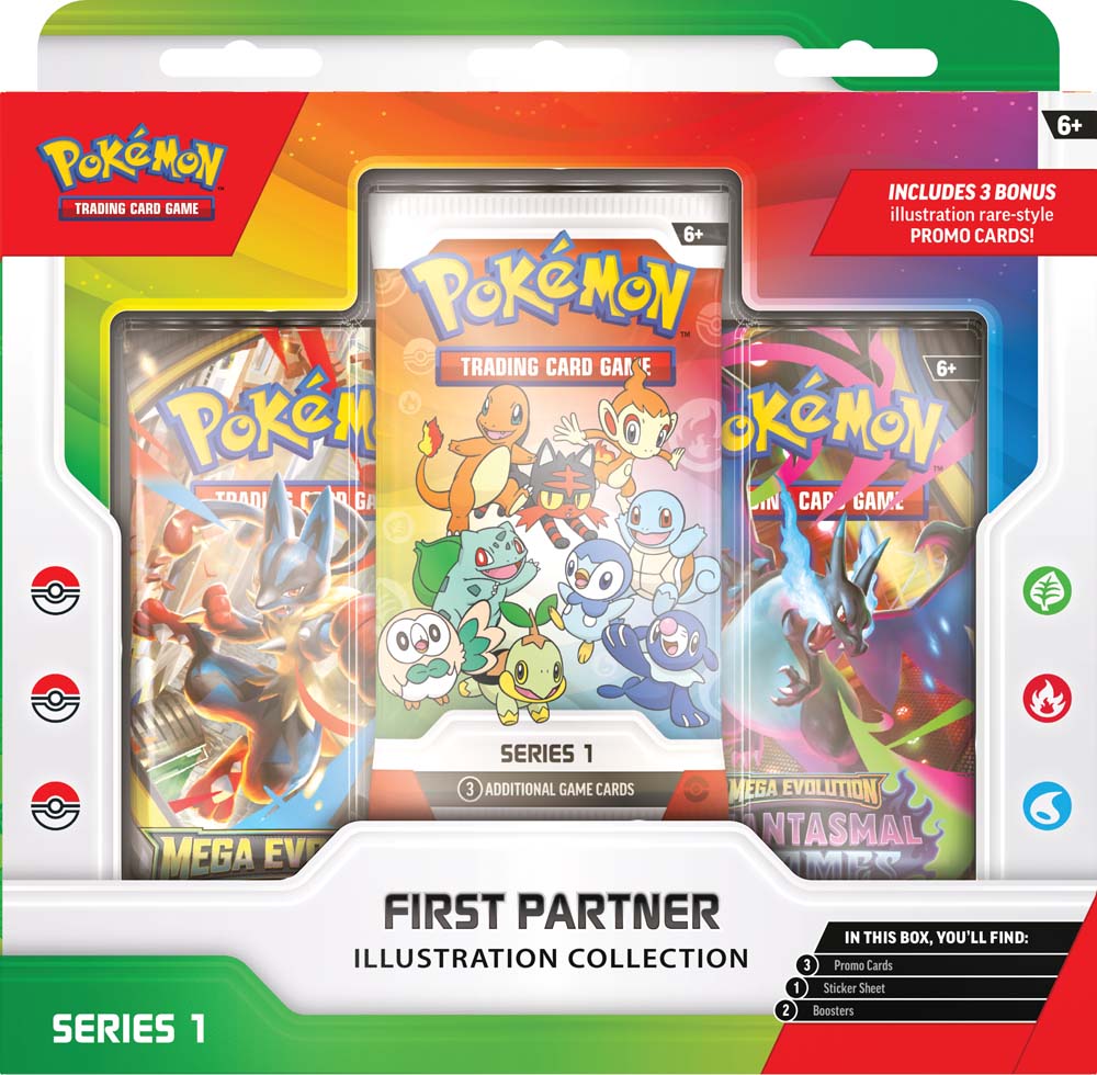 PKM - PKM - Pokémon TCG: First Partner Illustration Collection - Series 1 - ESP