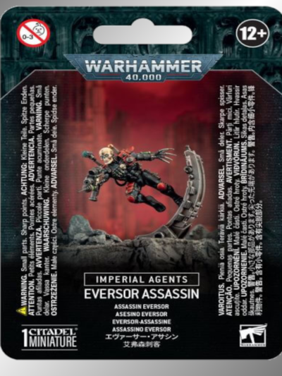 WS - Warhammer 40K - Imperial Agents : EVERSOR ASSASSIN