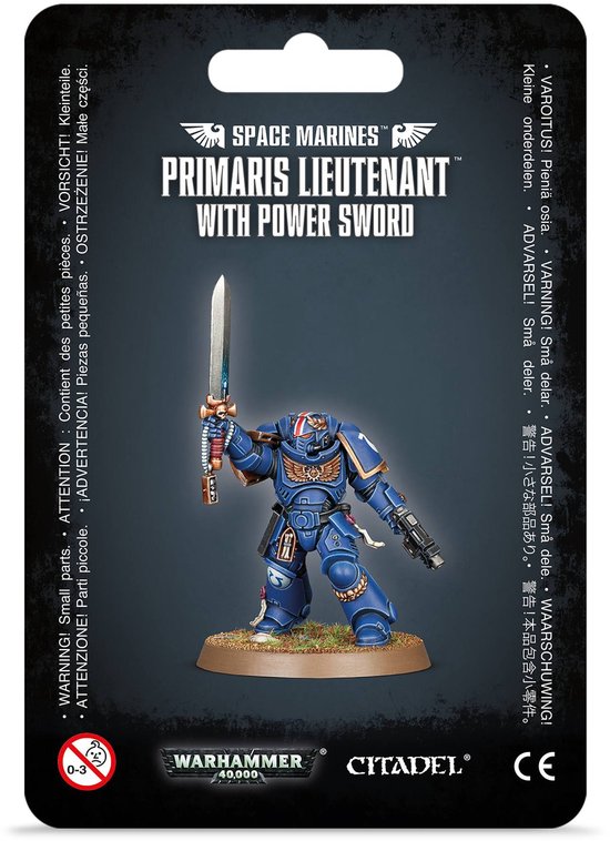 WS - Warhammer 40,000 - PRIMARIS LIEUTENANT WITH POWER SWORD
