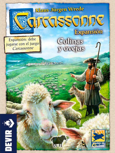 BG - Carcassonne: Colinas y Ovejas - EXPANSION- ES