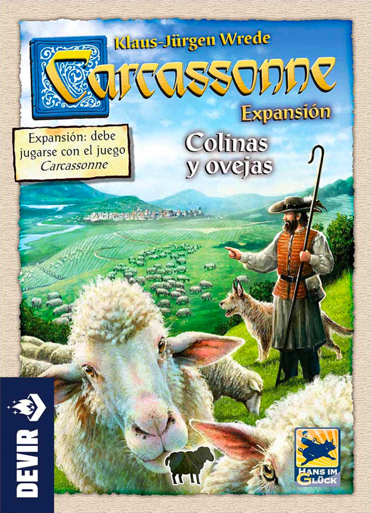 BG - Carcassonne: Colinas y Ovejas - EXPANSION- ES