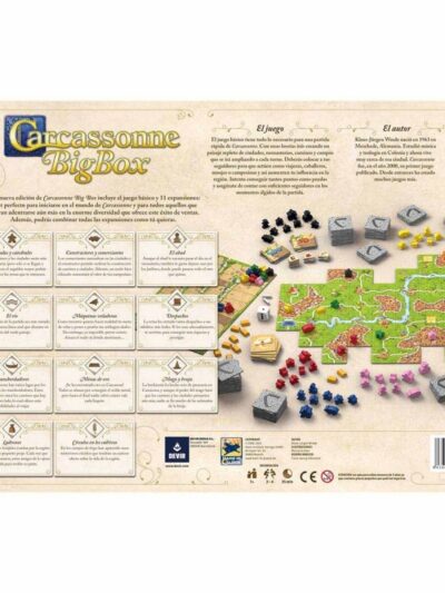 Carcassonne: Plus (Big Box) - Spanish