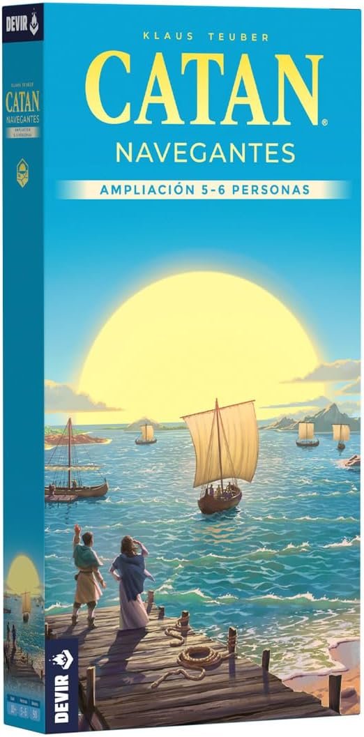 BG - Catan: Navegantes de Catan Ampliación 5-6 jugadores - ESP