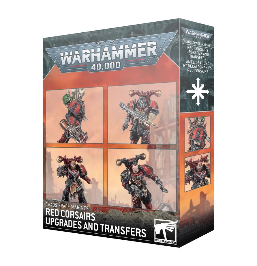 WS - Warhammer 40K - CSM: RED CORSAIRS UPGRADES & TRANSFERS