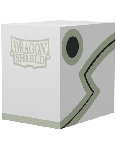 Dragon Shield: Double Shell- White/Black
