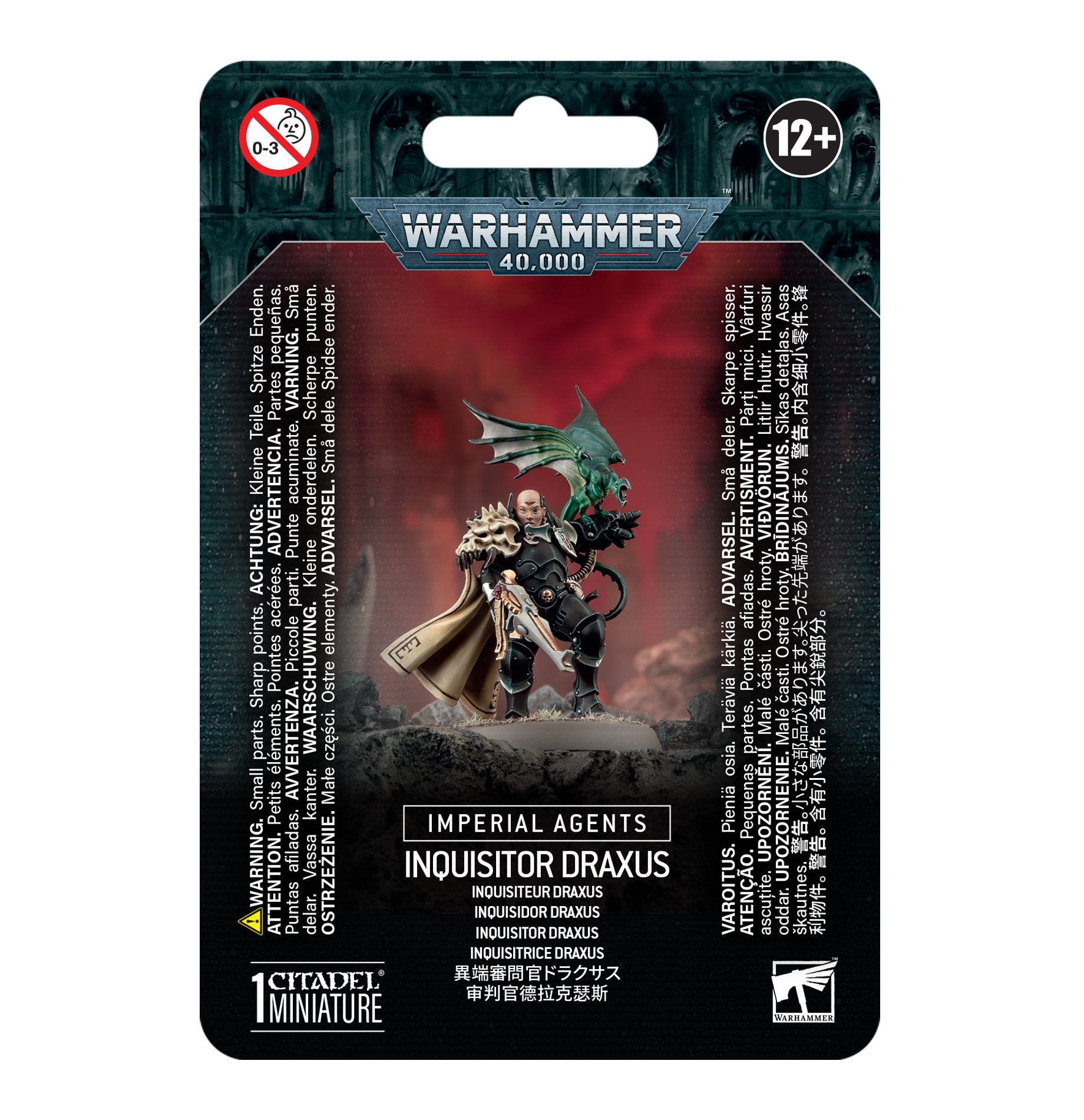 WS - Warhammer 40K - Imperial Agents : INQUISITOR DRAXUS