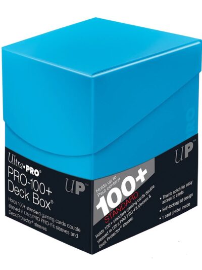 UP - Deckbox 2 Pieces 100+ Eclipse Sky Blue/Pacific Blue
