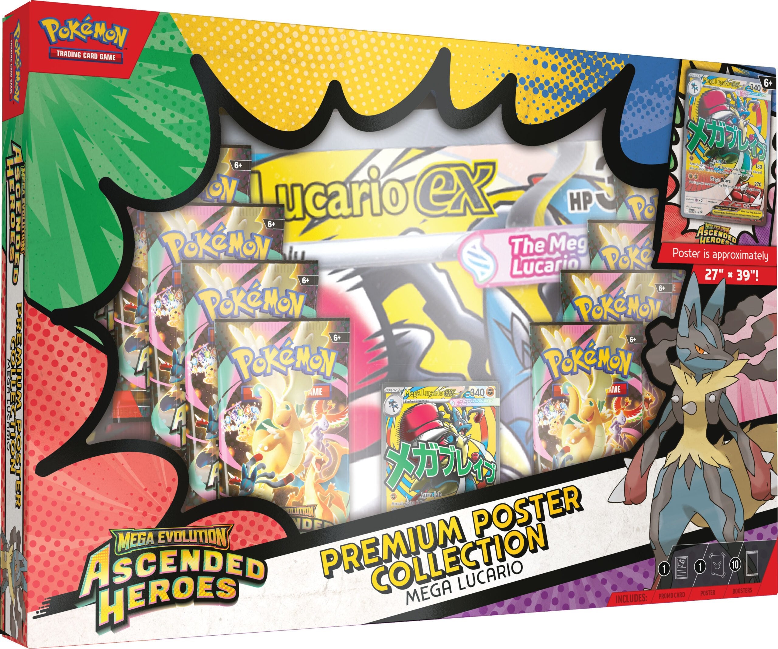PKM - Pokémon TCG: Mega Evolution 2.5 - "Ascended Heroes" Premium Poster Collection - ENG