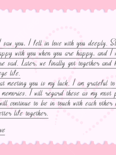 BG - Love Letter - ESP