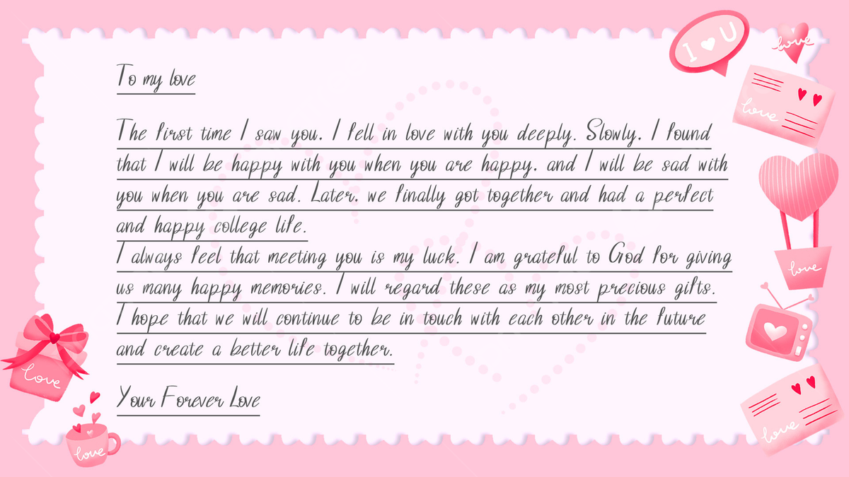 BG - Love Letter - ESP