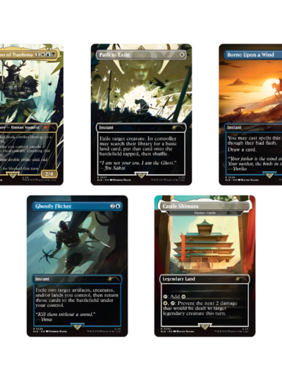 MTG - Magic the Gathering: Secret Lair x Sonic: Friends & Foes - Ghosts of Tsushima: Shadow Samurai (Regular/Non-Foil) - **WPN Exclusive - ENG