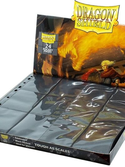Dragon Shield - Dragon Shield: 24-Pocket Cleare Pages - UNIT