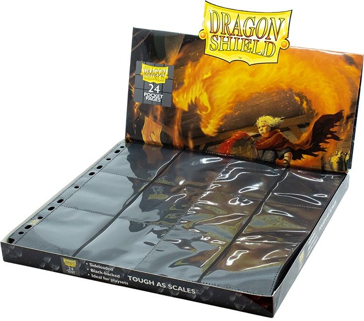 Dragon Shield - Dragon Shield: 24-Pocket Cleare Pages - UNIT