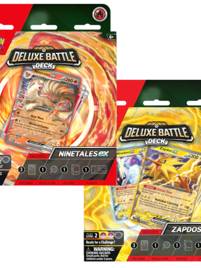 PKM - Pokémon TCG: Ninetales ex/Zapdos ex Deluxe Battle Deck - SPA