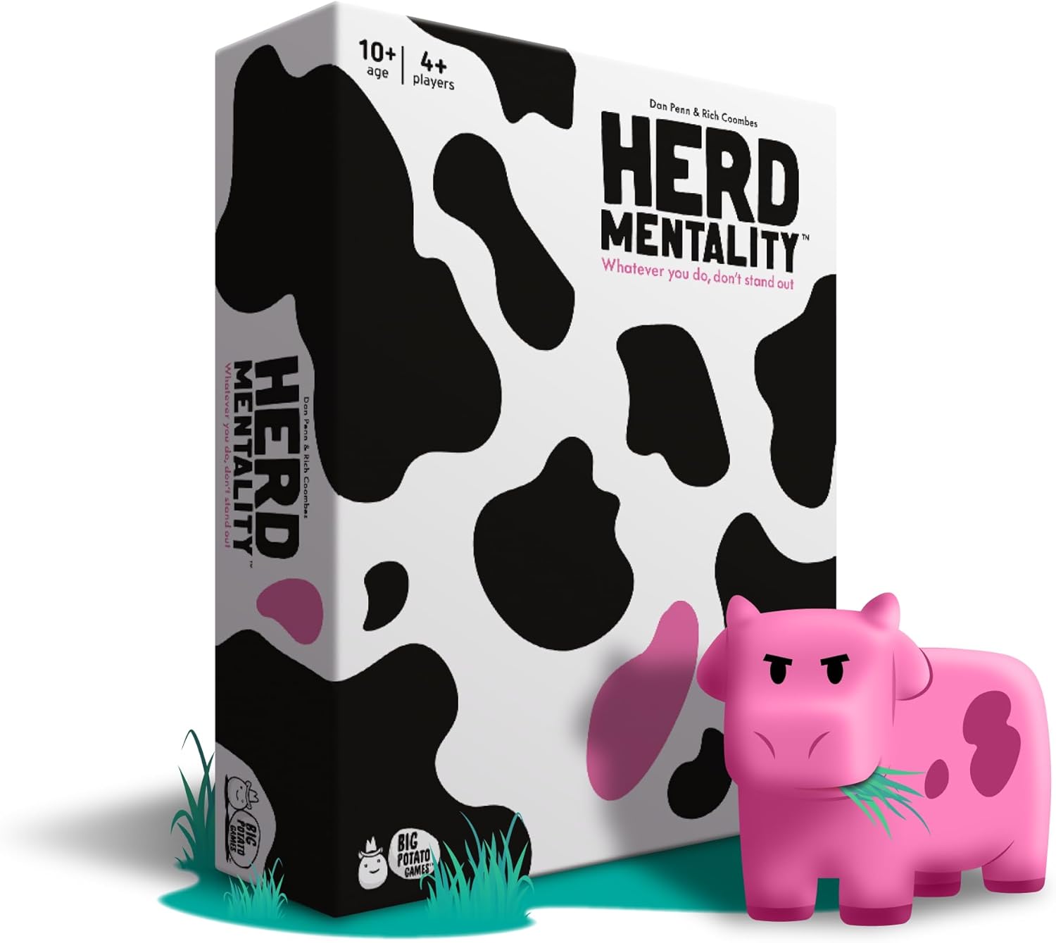 BG - Herd Mentality Board Game: The Udderly Hilarious Family Game - 4-20 Players