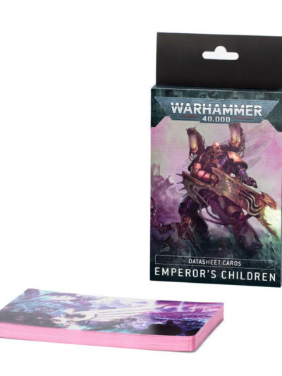 WS - Warhammer 40K - DATASHEET CARDS: EMPEROR'S CHILDREN - ENG