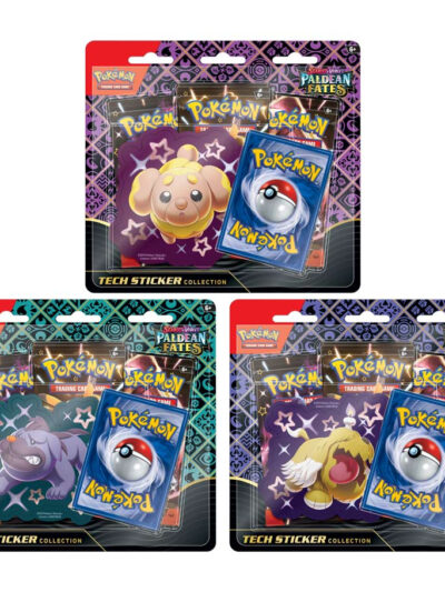 PKM - Pokemon TCG: Scarlet & Violet 4.5 Paldean Fates Tech Sticker Collection - ES
