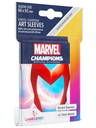 Gamegenic - Marvel Champions Art Sleeves - Sleeves: Scarlet Witch