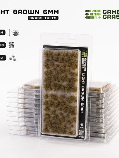 GG - Gamers Grass Tufts: Tufts - Light Brown 6mm - Small