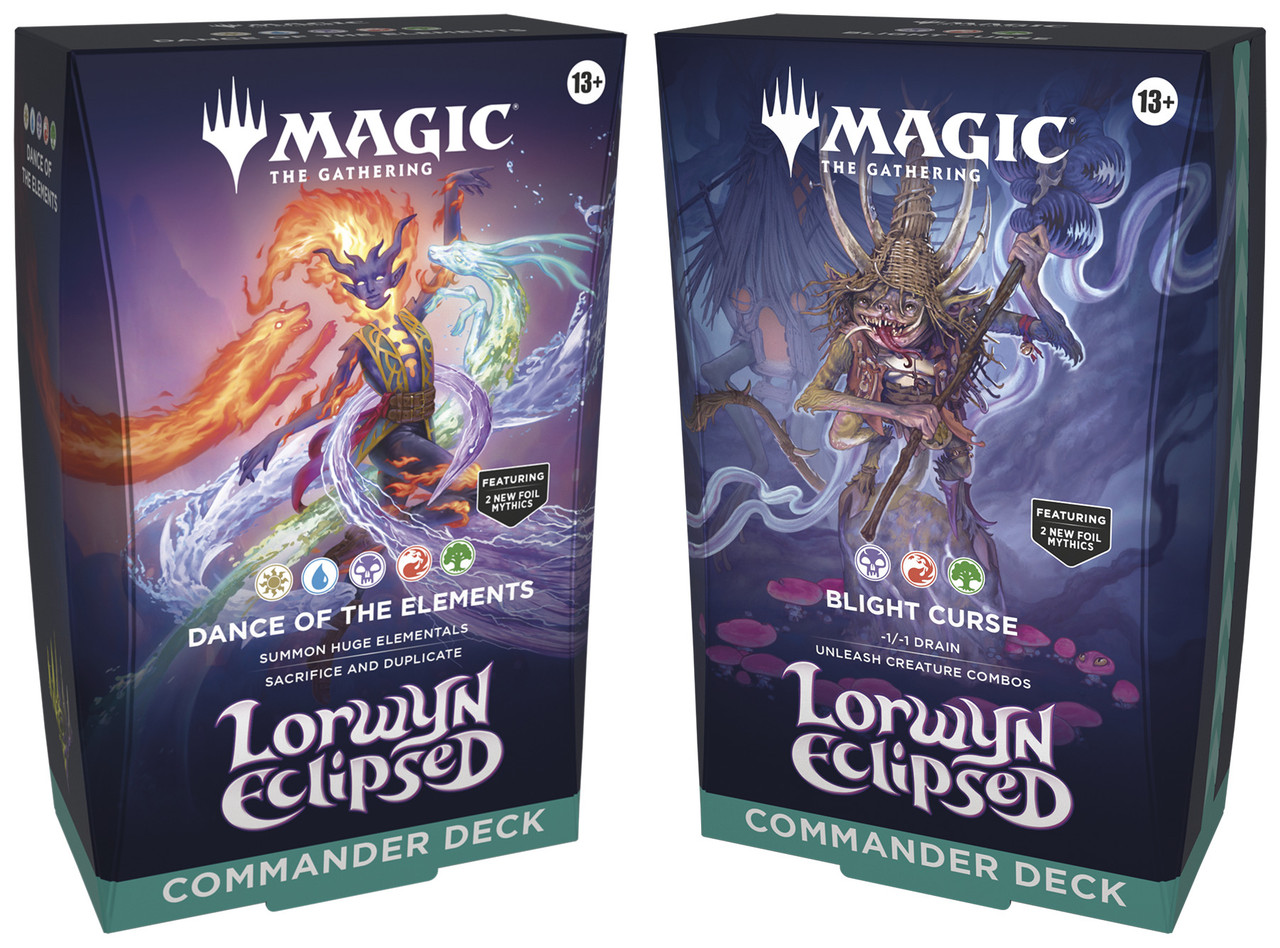 MTG - MTG: Lorwyn Eclipsed Commander Deck - ESP