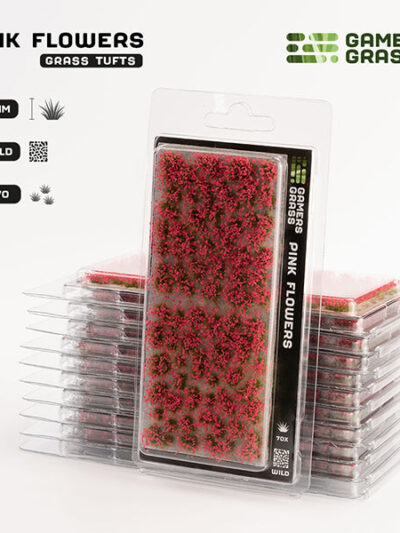 GG - Gamers Grass Tufts: Tufts - Pink Flowers- Wild